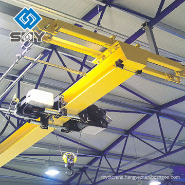 Yuntian single beam overhead crane 10 ton